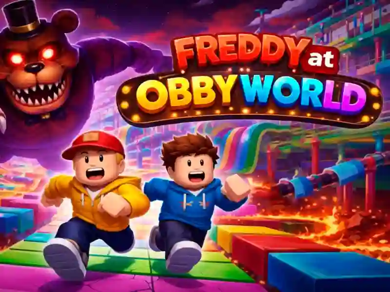 Joc Freddy la Obby World on-line