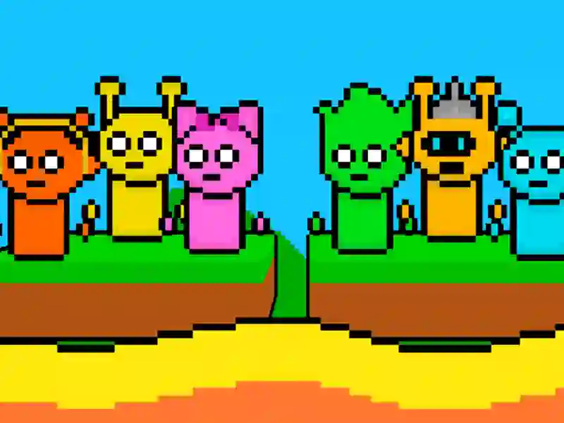 Joc Sprunki Lava Escape 2player on-line Joc Sprunki Lava Escape 2player on-line