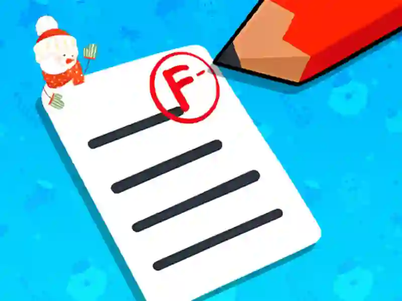 Joc Examen de Crăciun al profesorului Simulator on-line