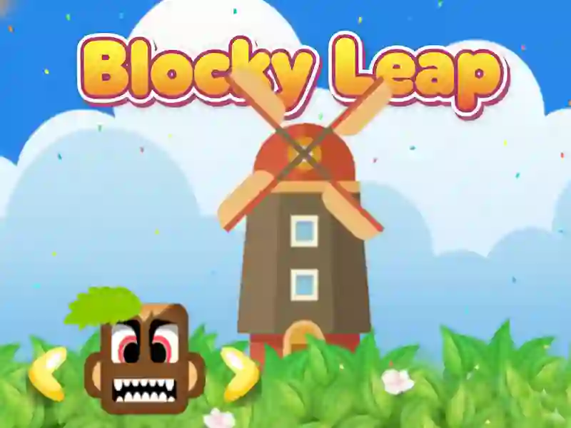 Joc Blocky Leap on-line
