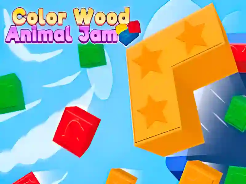 Joc Color Wood Animal Jam on-line