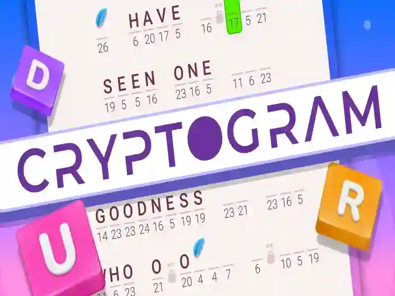Joc Cryptogram: Word Brain Puzzle on-line