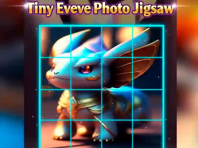 Joc Jigsaw foto Eevee mic on-line