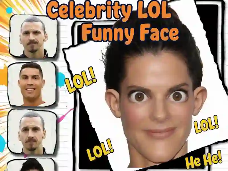 Joc Celebrity LOL Funny Face on-line