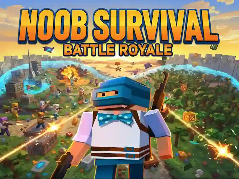 Joc Noob Survival: Battle Royale on-line