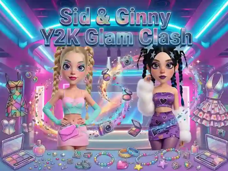 Joc Sid și Ginny Y2K Glam Clash on-line