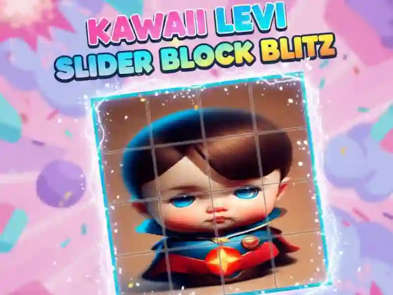 Joc Kawaii Levi Slider Block Blitz on-line