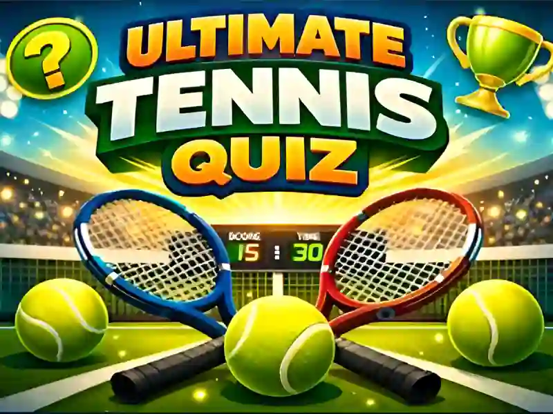 Joc Ultimate Quiz de tenis on-line