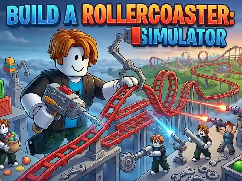Joc Construiește un Rollercoaster: Simulator on-line