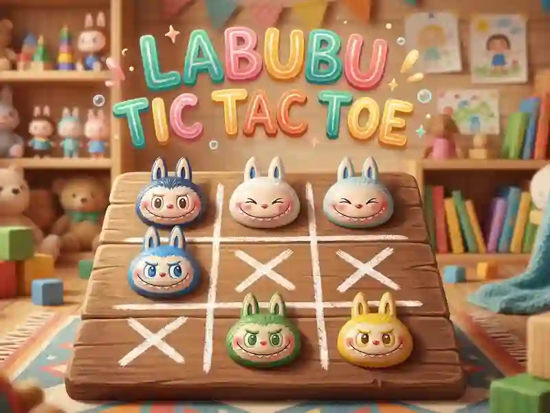 Joc Labubu Tic Tac Toe on-line