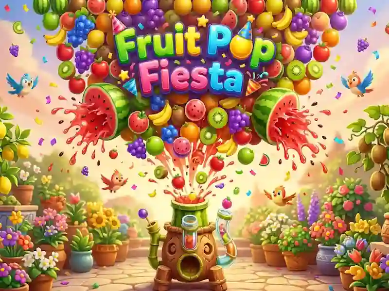 Joc Fruit Pop Fiesta on-line