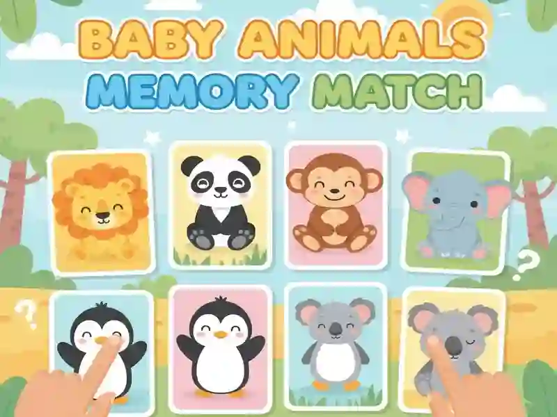 Joc Meci de memorie pentru pui de animale on-line Joc Meci de memorie pentru pui de animale on-line