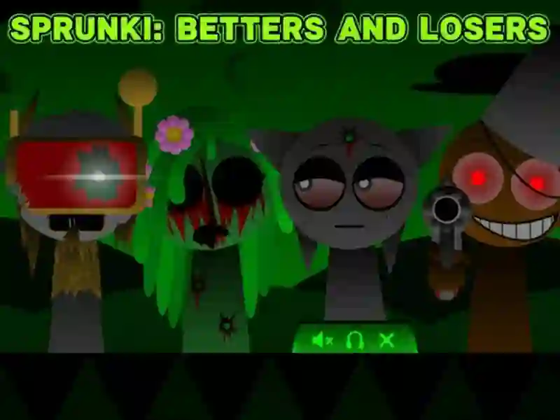 Joc Sprunki: Mai bine și pierde on-line