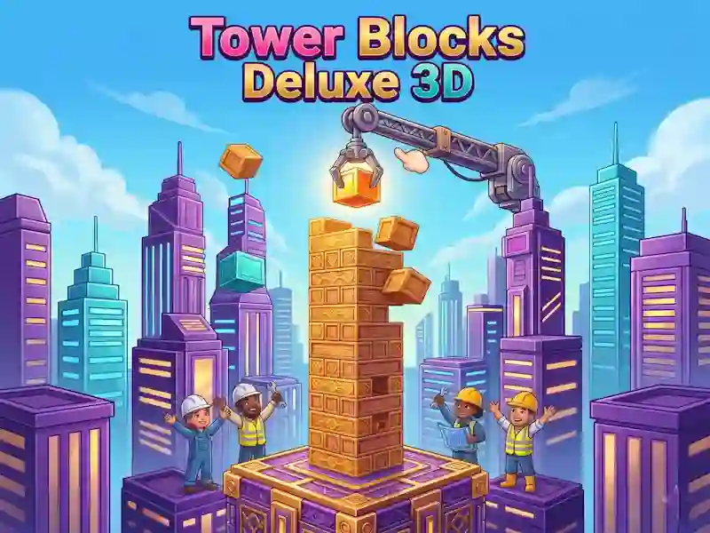 Joc Tower Blocks Deluxe 3D on-line