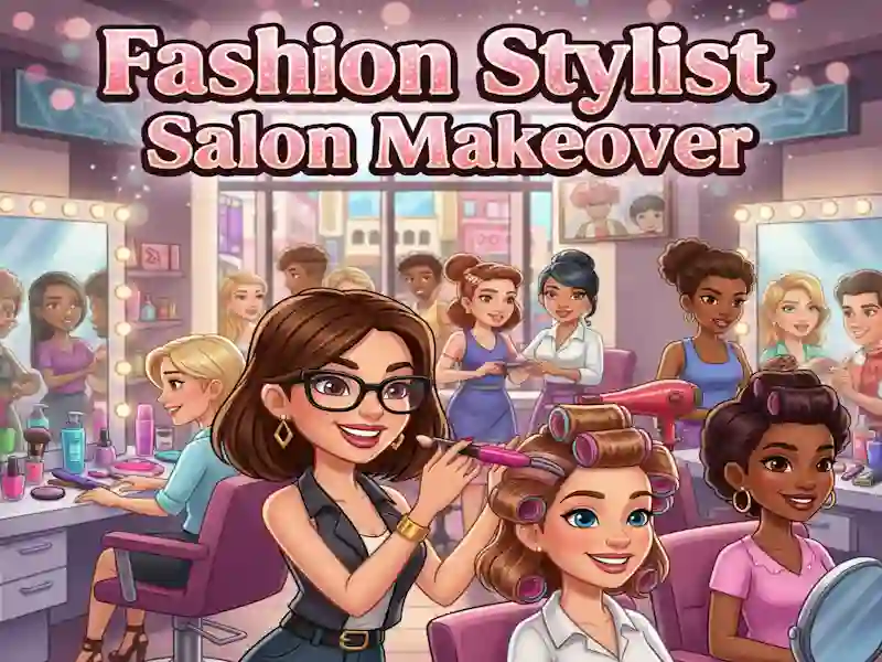 Joc Fashion Stylist Salon Makeover on-line