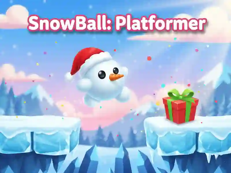 Joc Snowball: Platformer on-line