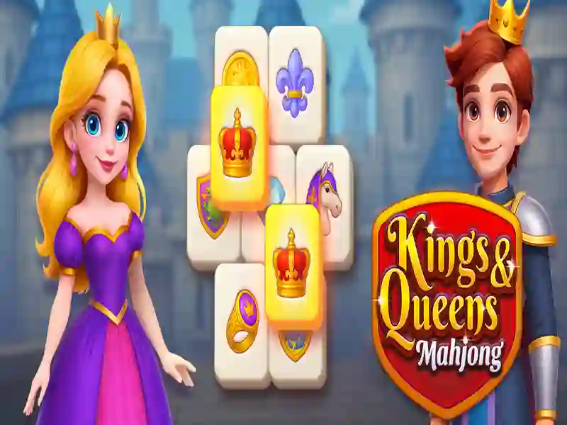 Joc Regi și Queens Mahjong on-line