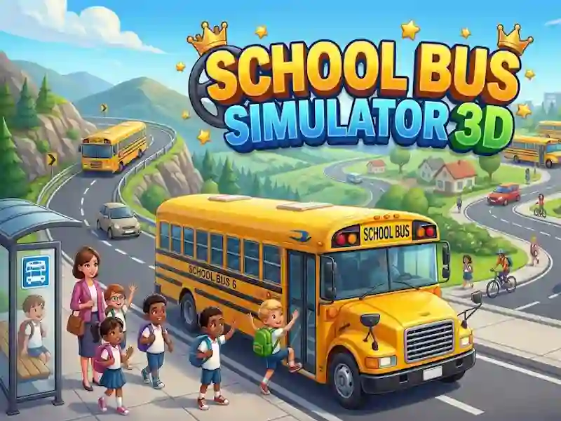 Joc School Bus Simulator 3D on-line
