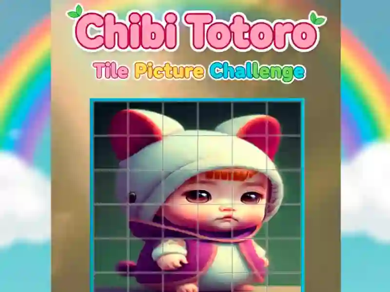 Joc Chibi Totoro Tile Picture Challenge on-line
