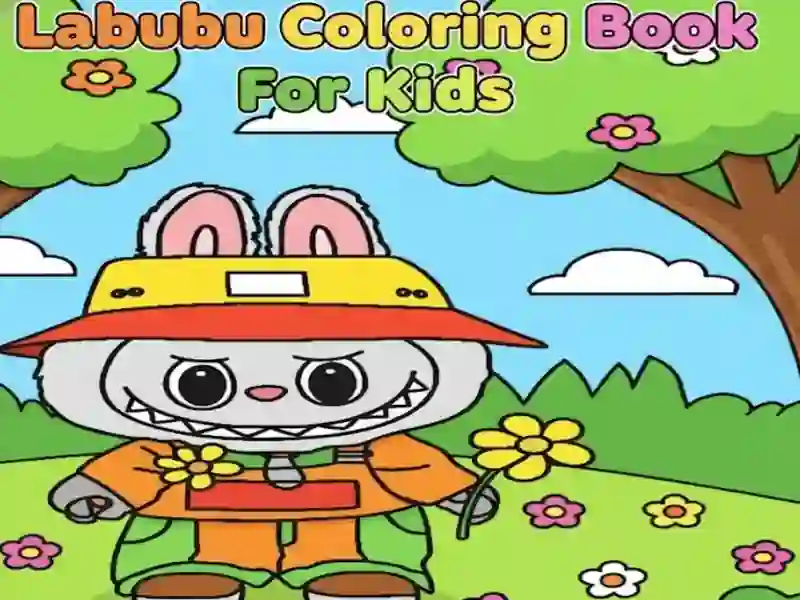 Joc Carte de colorat Labubu pentru copii on-line