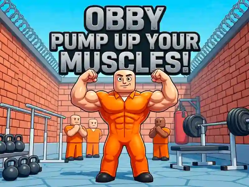 Joc Obby Pump Up Your Muscles! on-line