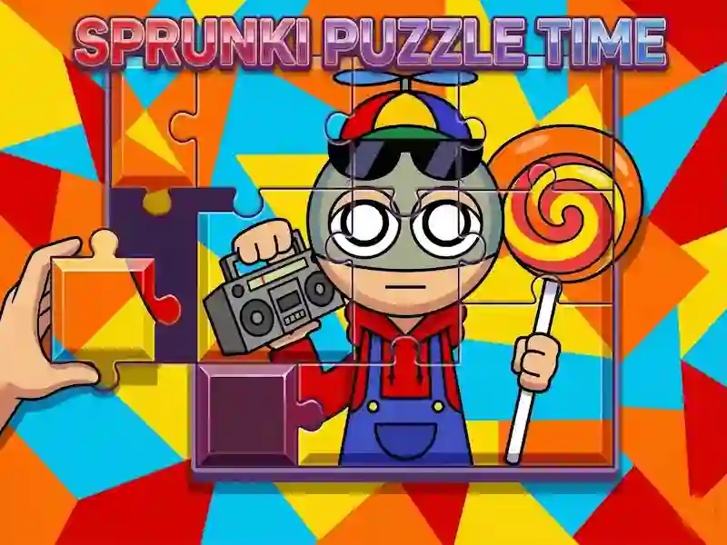 Joc Sprunki Puzzle Time on-line