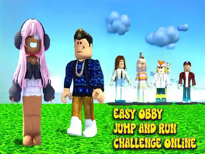 Joc Easy Obby Jump and Run Challenge Online online on-line