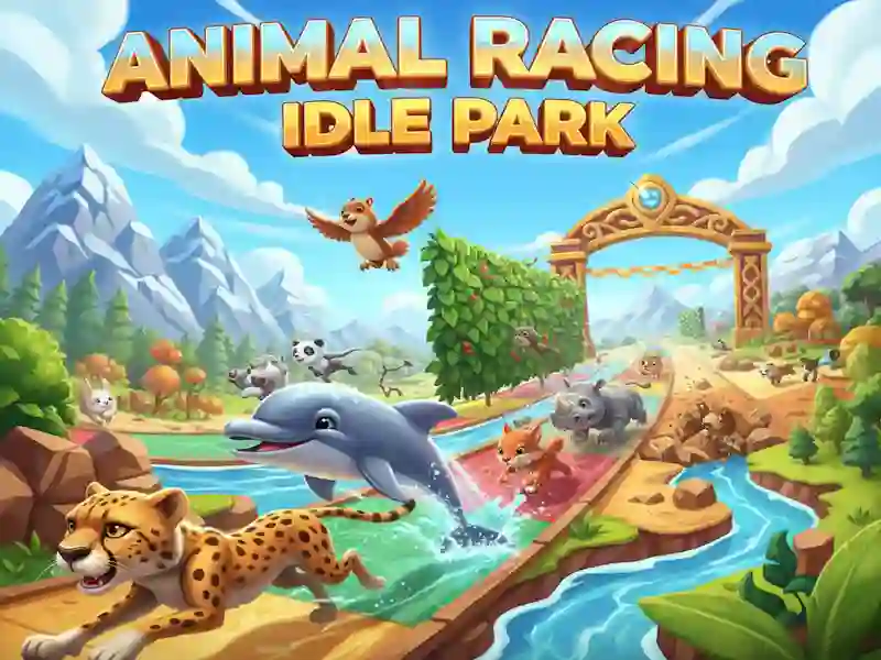 Joc Curse de animale Idle Park on-line