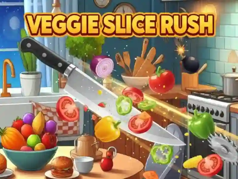 Joc Veggie Slice Rush on-line