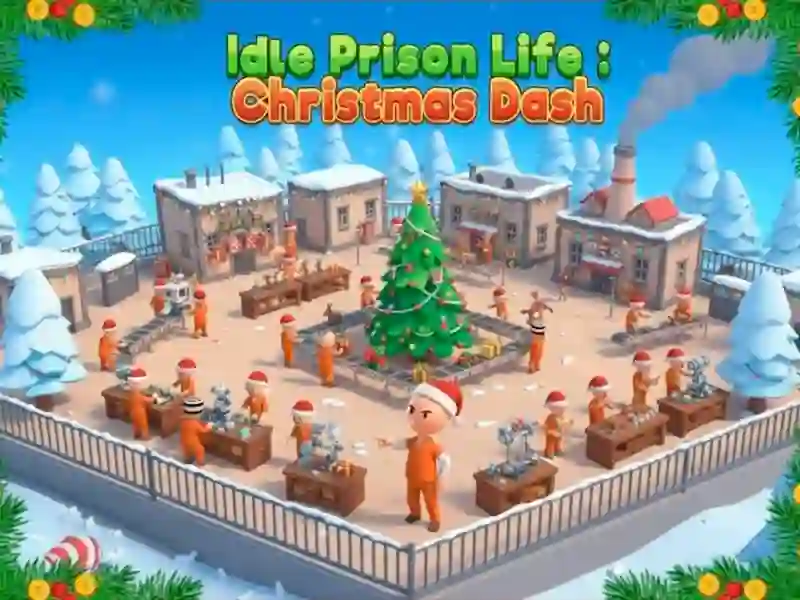 Joc Idle Prison Life Dash de Crăciun on-line