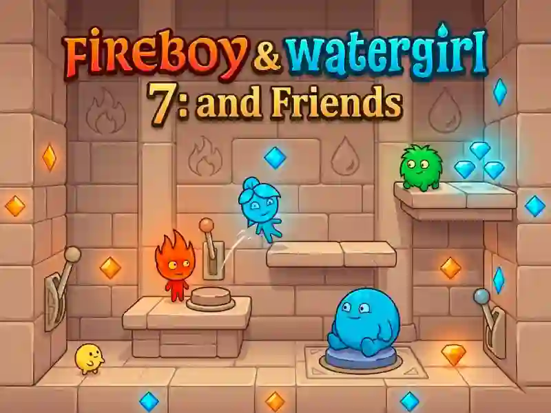 Joc Fireboy & Watergirl 7: and Friends on-line