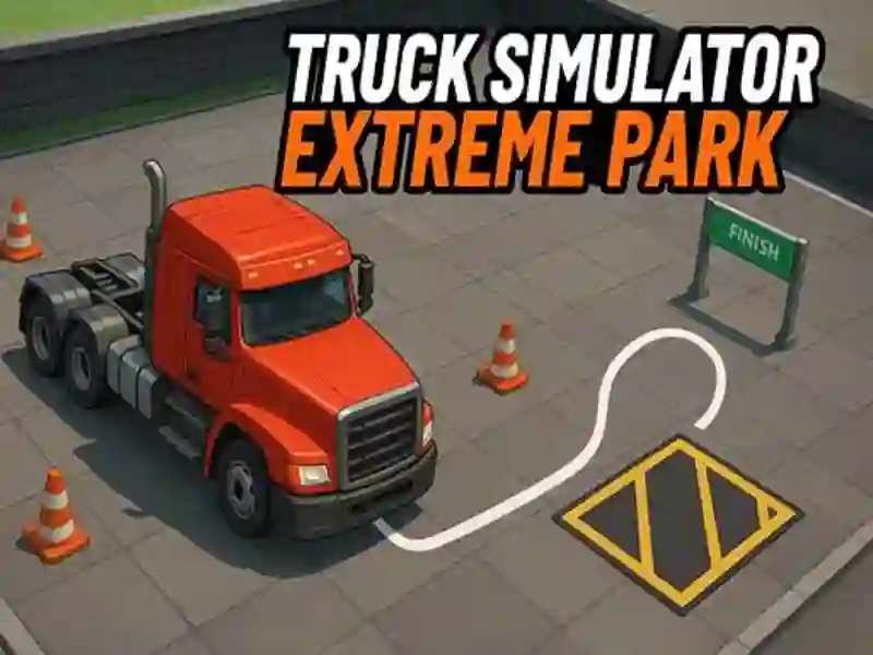 Joc Truck Simulator Extreme Park on-line