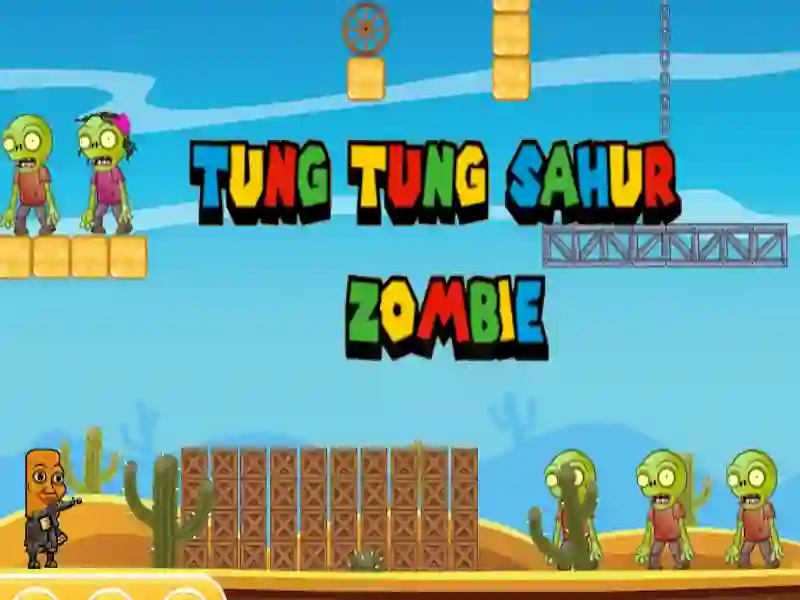 Joc Tung Tung Sahur Zombie on-line