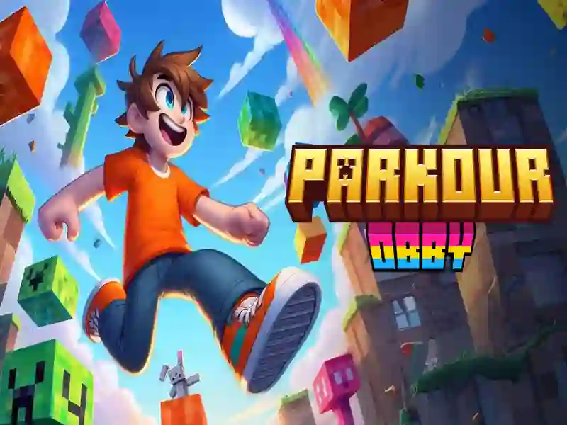 Joc Parkour OBBY on-line Joc Parkour OBBY on-line