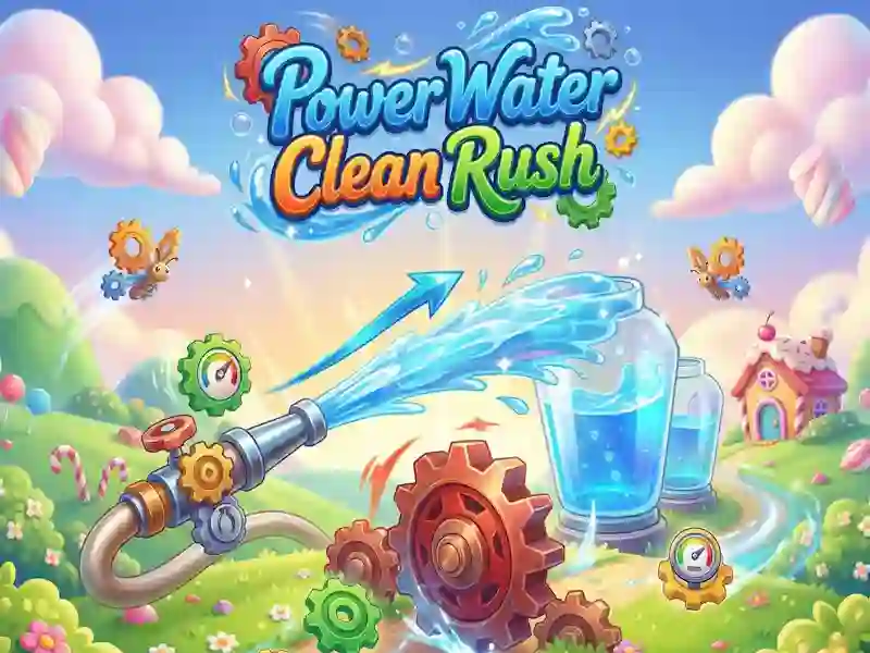Joc Power Water Clean Rush on-line