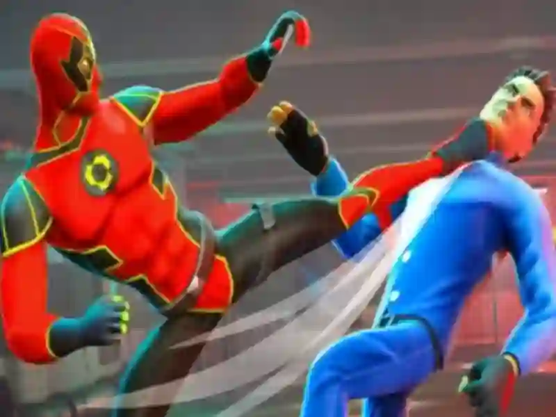 Joc Lupte cu supereroi on-line