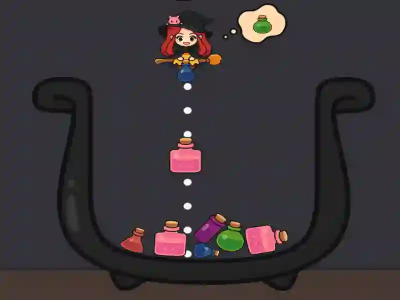 Joc Poțiunea Merge Witch on-line