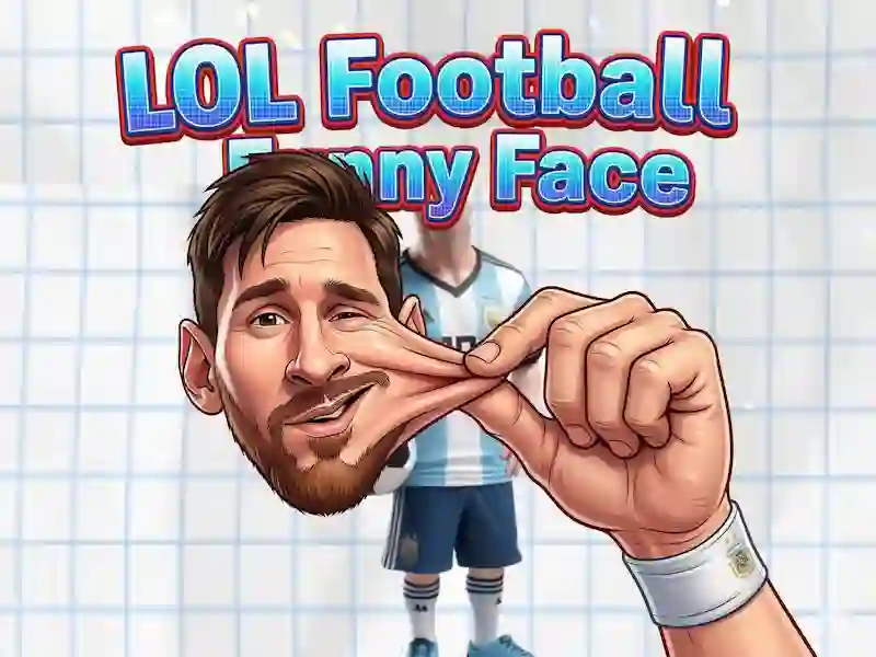 Joc LOL Fotbal Funny Face on-line