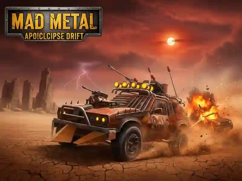 Joc Mad Metal: Apocalypse Drift on-line