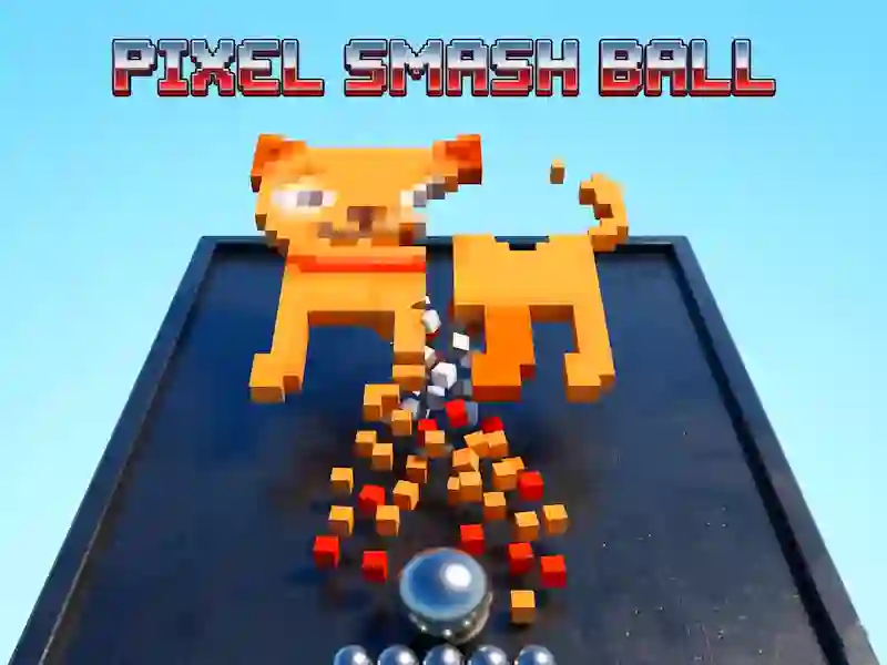 Joc Pixel Smash Ball on-line
