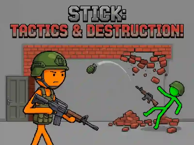 Joc Stick: Tactics & Destruction on-line