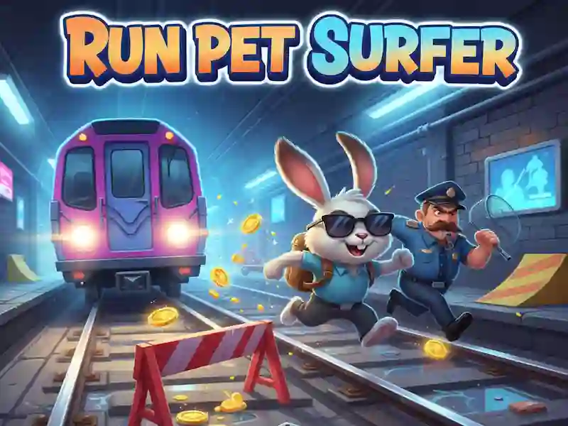 Joc Run Pet Surfer on-line