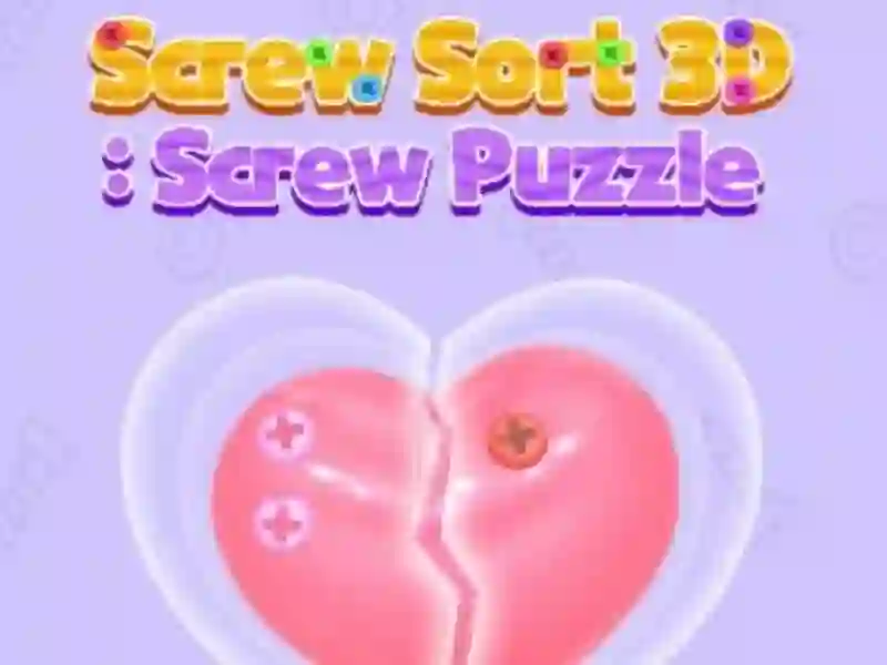 Joc Șurub sortare puzzle 3d șurub on-line