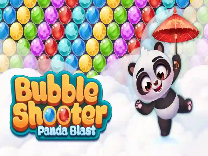 Joc Shooter cu bule Panda Blast on-line