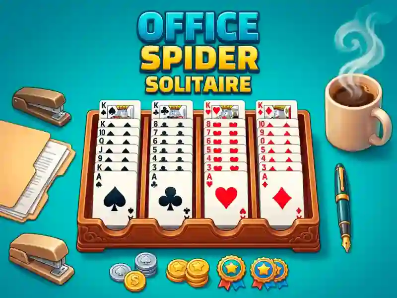 Joc Office Spider Solitaire on-line