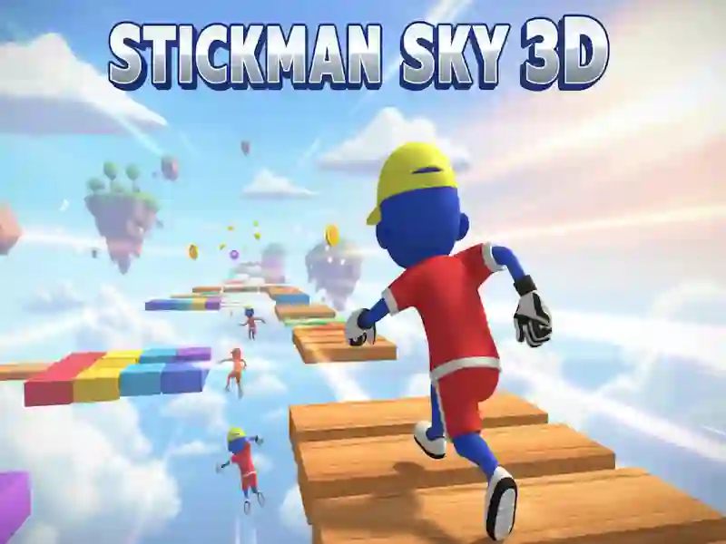 Joc Stickman sky 3D on-line