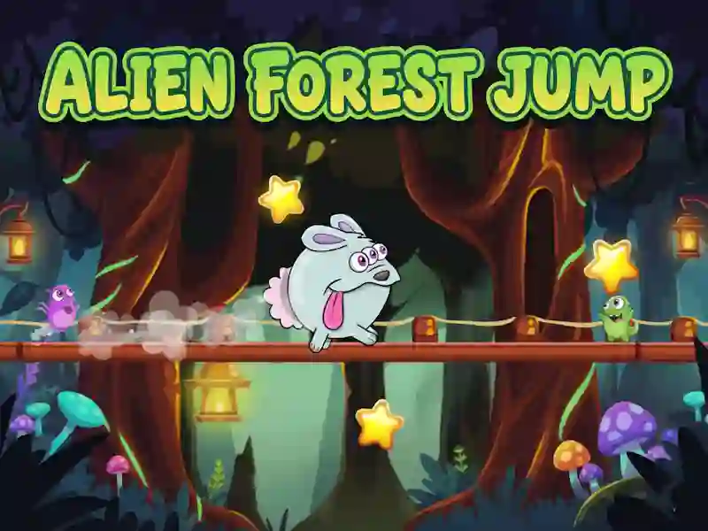 Joc Alien Forest Jump on-line
