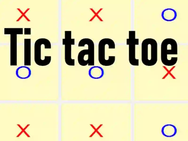 Joc Tic tac toe on-line Joc Tic tac toe on-line