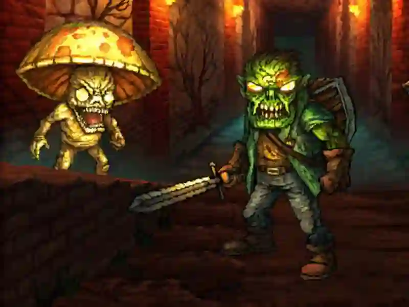 Joc Monster Slayer se îmbină și supraviețuiește on-line