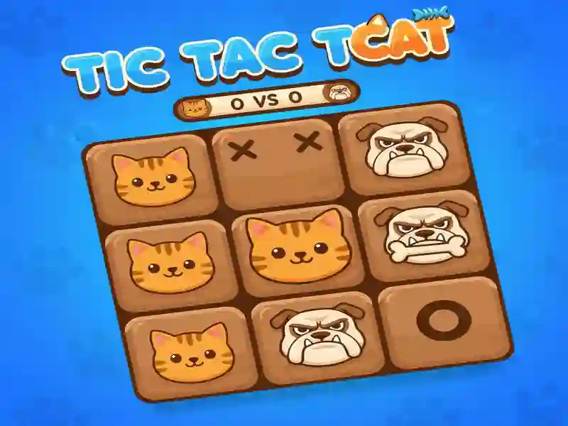 Joc Tic Tac Toe Cat on-line